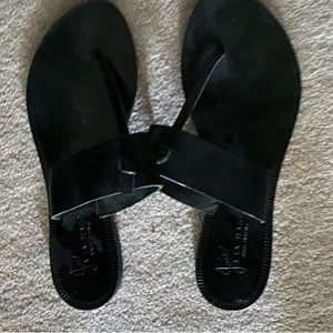 Joie Black Sandals, 39.5